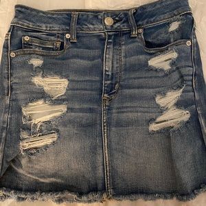 American Eagle Denim Mini Skirt